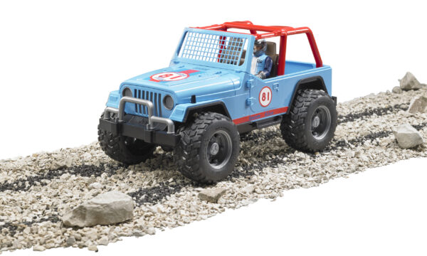 Závodní cross country Jeep s řidičem - Bruder 02541 - Obrázek 6