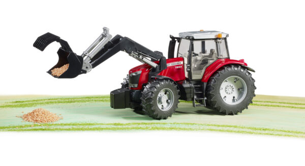 Traktor Massey Ferguson 7624 s nakladačem - Bruder 03047 - Obrázek 8