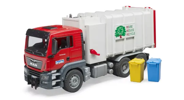 Popelářské auto MAN TGS - Bruder 03761 - Obrázek 2