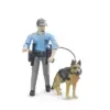 bworld Policista se psem - Bruder 62150