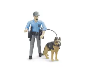 bworld Policista se psem - Bruder 62150