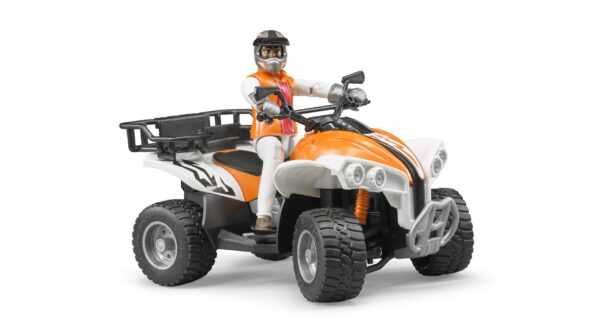 bworld Čtyřkolka s řidičem - Bruder 63000 - Obrázek 2