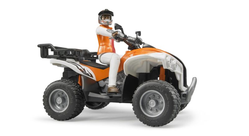 bworld Čtyřkolka s řidičem - Bruder 63000 - Obrázek 3