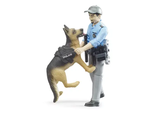 bworld Policista se psem - Bruder 62150 - Obrázek 3