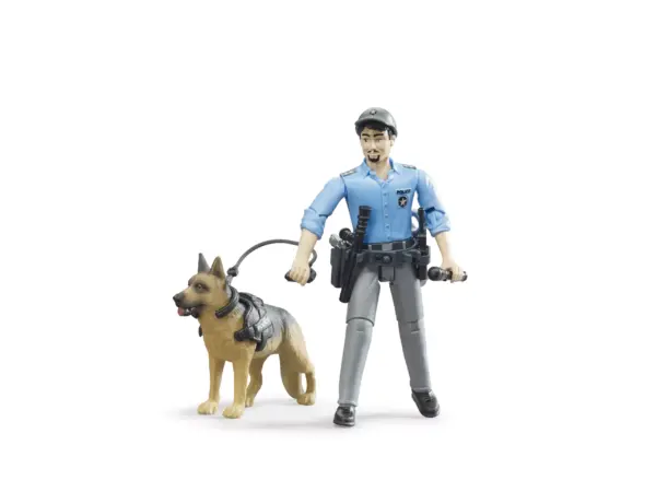 bworld Policista se psem - Bruder 62150 - Obrázek 4
