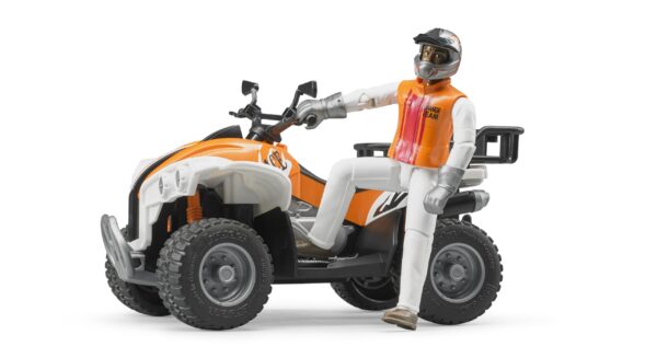 bworld Čtyřkolka s řidičem - Bruder 63000 - Obrázek 4