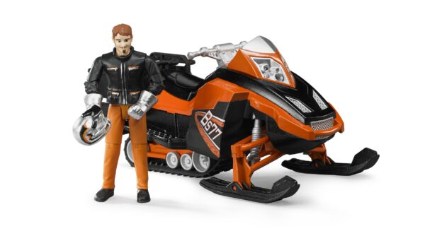 bworld Sněžný skútr s řidičem - Bruder 63101 - Obrázek 4