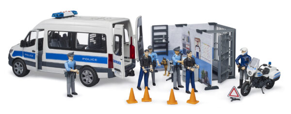 Policejní MB Sprinter s policistou - Bruder 02683 - Obrázek 6