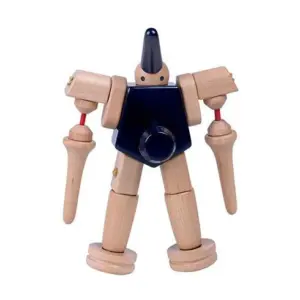Robot Tibo - dřevěná stavebnice EQB