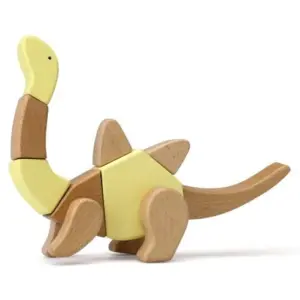 Dinosaurus Brockie - dřevěná stavebnice EQB