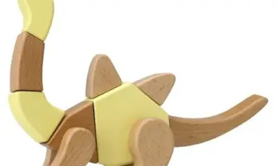 Dinosaurus Brockie - dřevěná stavebnice EQB