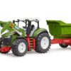 Traktor Roadmax s předním nakladačem a valníkem- Bruder 03452