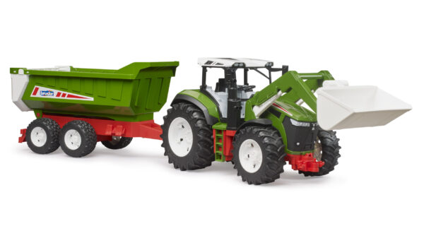 Traktor Roadmax s předním nakladačem a valníkem- Bruder 03452 - Obrázek 2