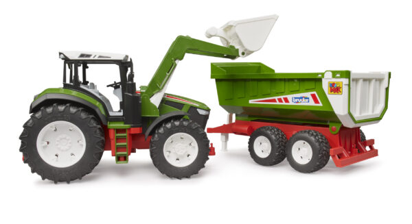 Traktor Roadmax s předním nakladačem a valníkem- Bruder 03452 - Obrázek 5