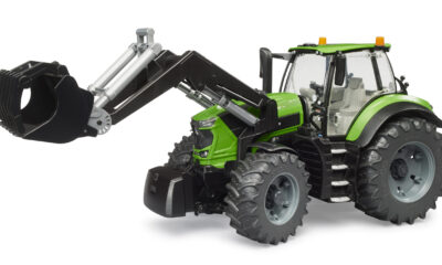 Traktor Deutz 8280 TTV s čelním nakladačem - Bruder 03161