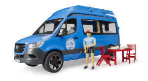 Bruder 02684 Kempingový MB Sprinter s řidičem a příslušenstvím