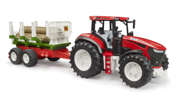 Traktor Roadmax s valníkem se dřevem - Bruder 03453 - Obrázek 2