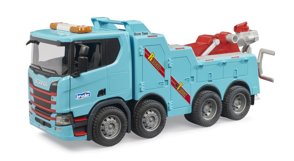 Vyprošťovací a odtahový vůz Scania Super 560R - Bruder 03553