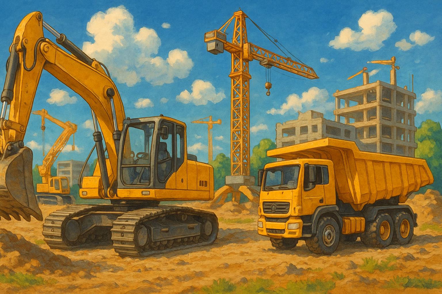 Top Bruder stavba 2025 – bagry, jeřáby a stroje, které nesmí chybět