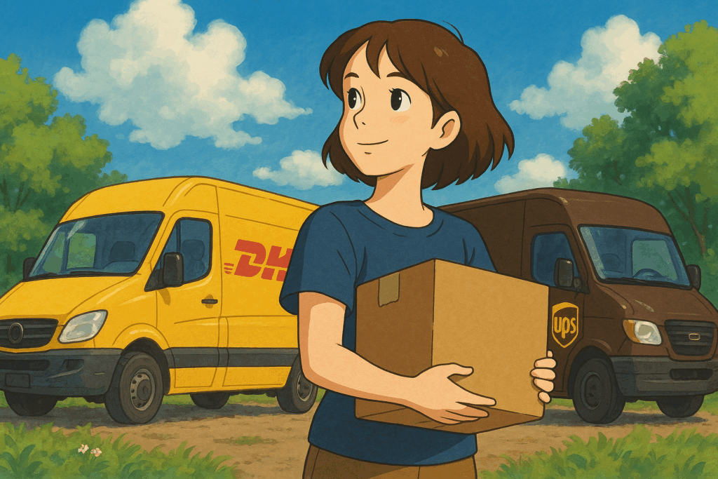 Bruder dhl a ups