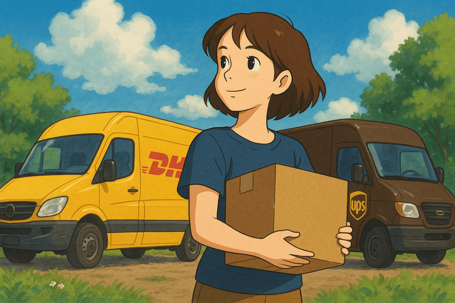 Bruder DHL a UPS – svět doručování balíků 1 Bruder dhl a ups