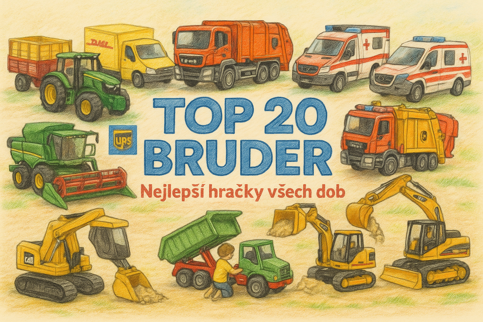 Nejlepší Bruder hračky všech dob – žebříček 20 modelů 15 Nejlepší Bruder hračky všech dob – žebříček 20 modelů