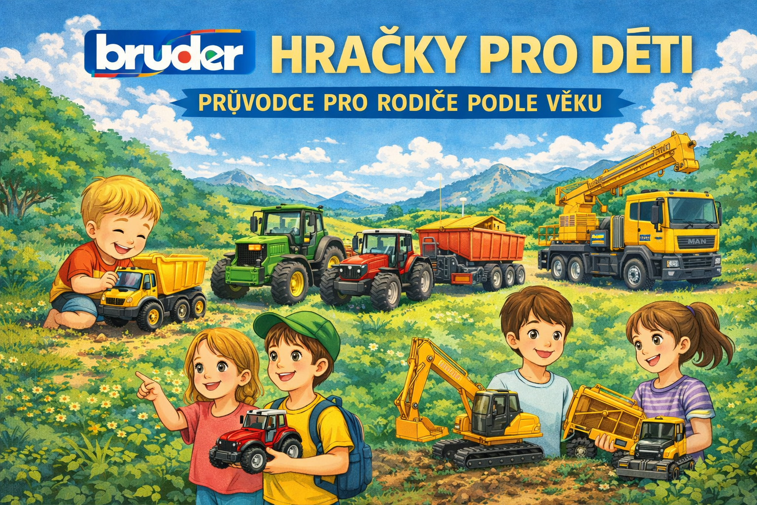 Bruder Hračky pro Děti — Průvodce pro Rodiče Podle Věku