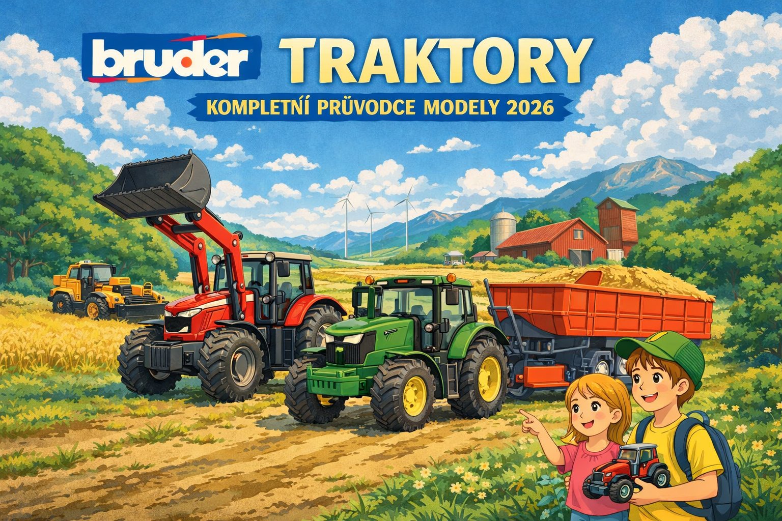 Bruder Traktory — Kompletní Průvodce Modely 2026