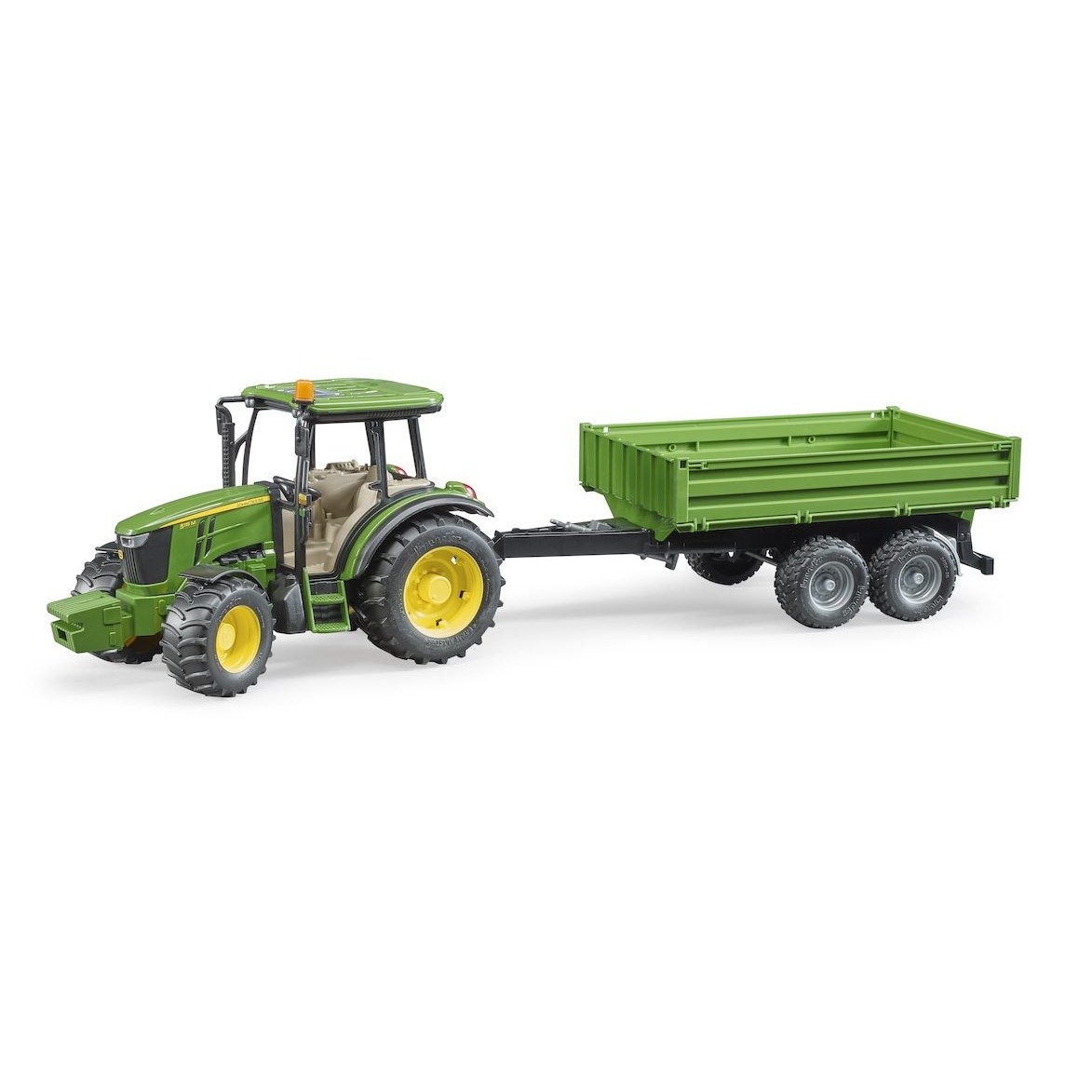 John Deere 5115 M se sklápěčkou - Bruder 02108 1 John Deere 5115 M se sklápěčkou - Bruder 02108