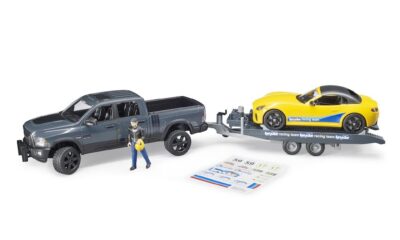 RAM 2500 a závodní roadster - Bruder 02504