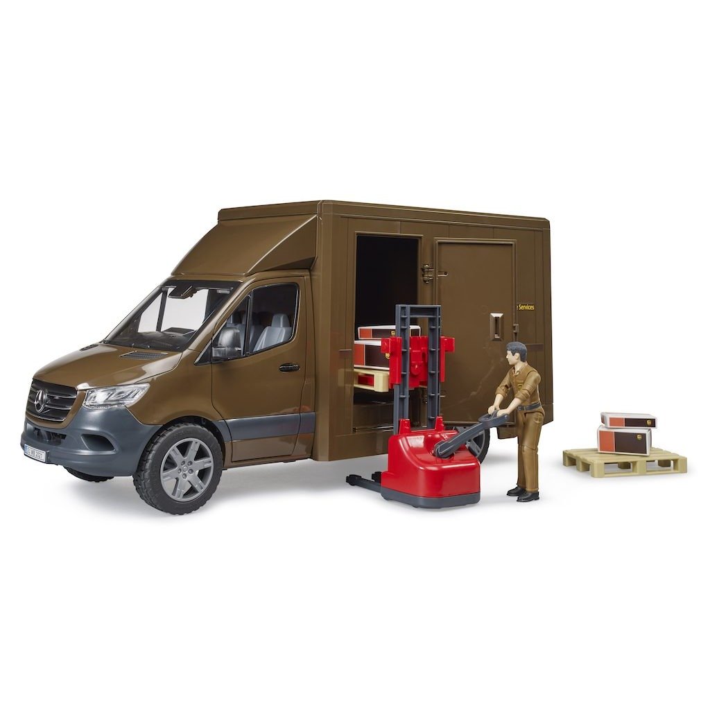 Nákladní auto UPS MB Sprinter - Bruder 02678 1 Nákladní auto UPS MB Sprinter - Bruder 02678