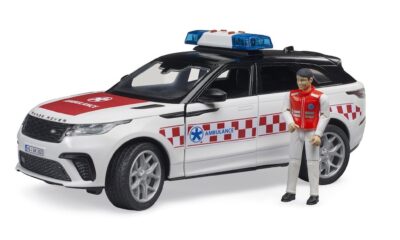 Záchranka Range Rover Velar s řidičem - Bruder 02885