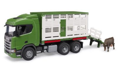 Scania Super 560R na převoz zvířat - Bruder 03548