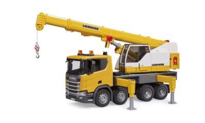 Nákladní auto Scania Super 560R s jeřábem Liebherr - Bruder 03571