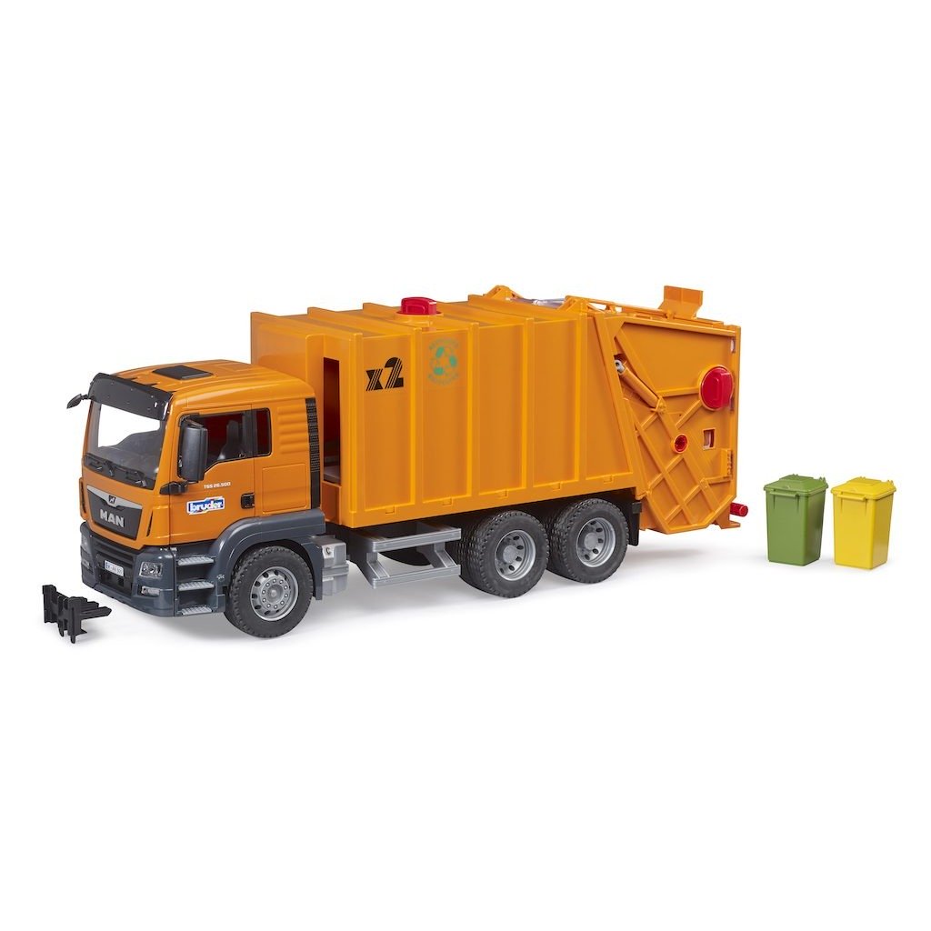 Popelářské auto MAN TGS - Bruder 03760 1 Popelářské auto MAN TGS - Bruder 03760