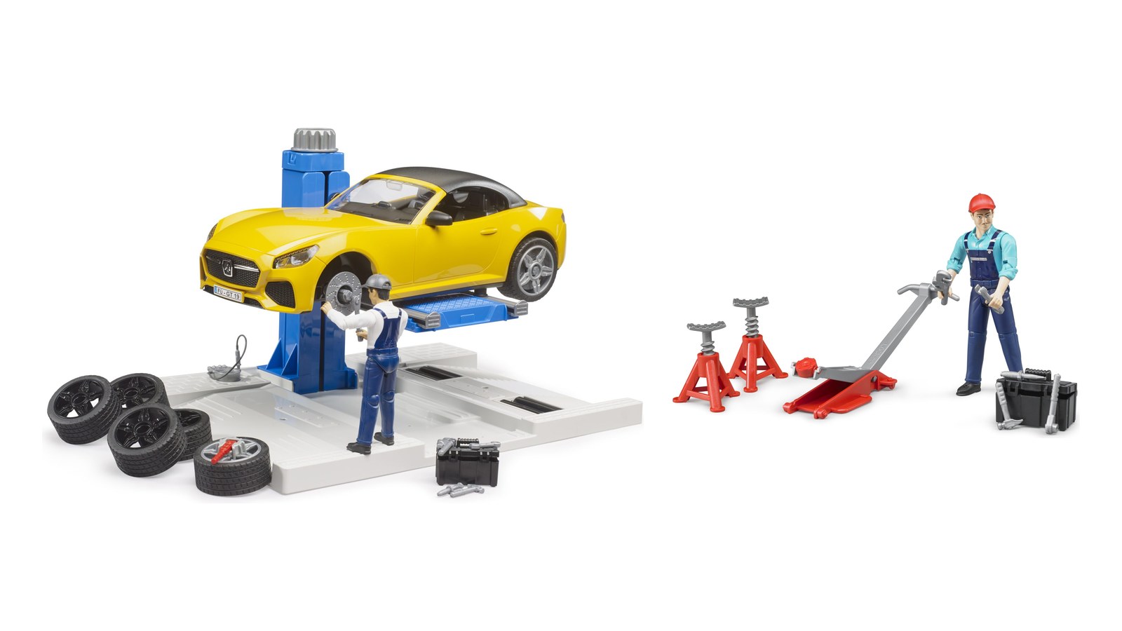 Autoservis s mechanikem 2 Autoservis s mechanikem – Bruder sada